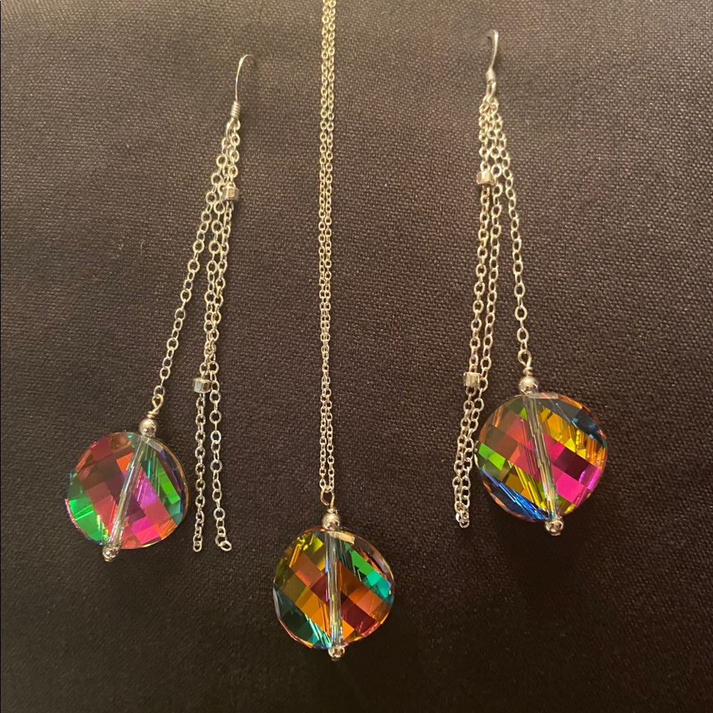 Earring And Necklace